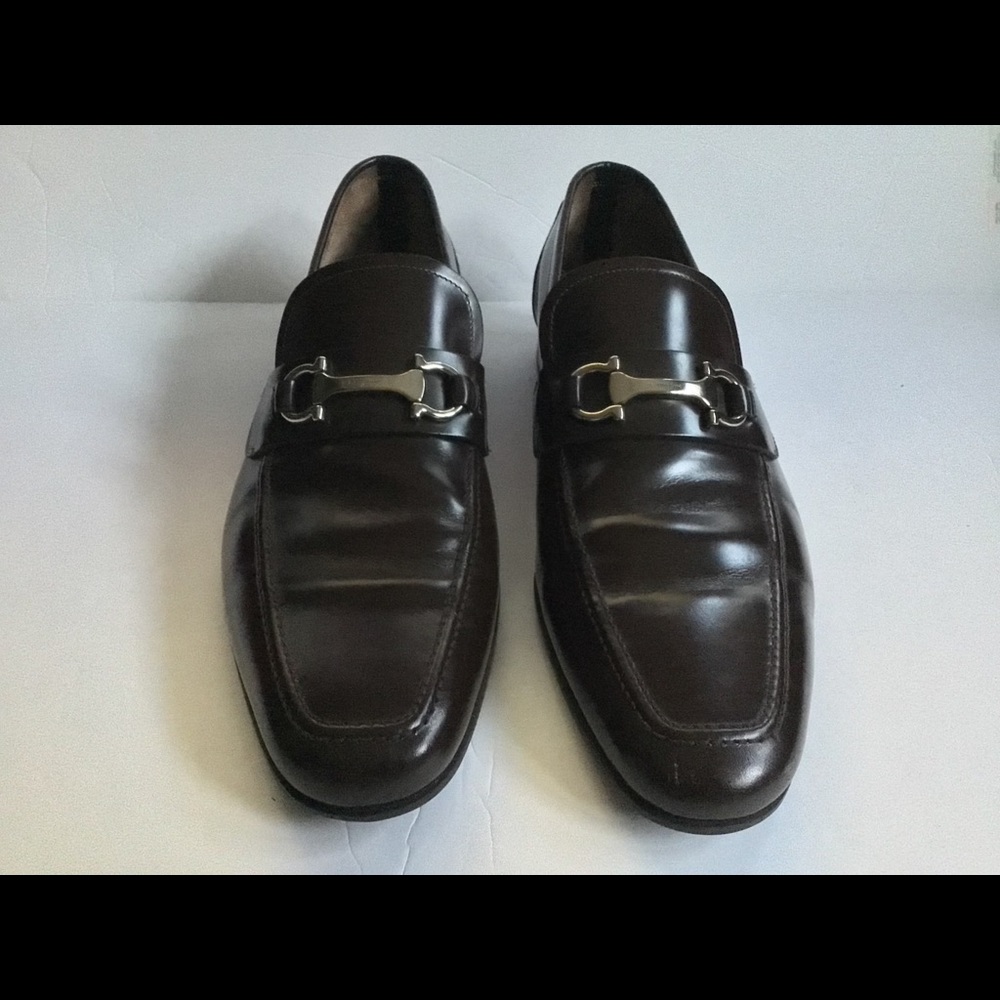 Salvatore Ferragamo Horse Bit Loafers
